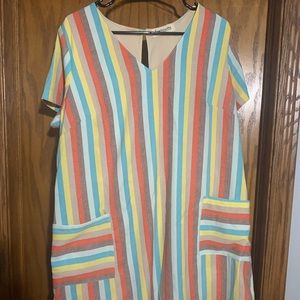 Impressions Short dress size XL multicolor